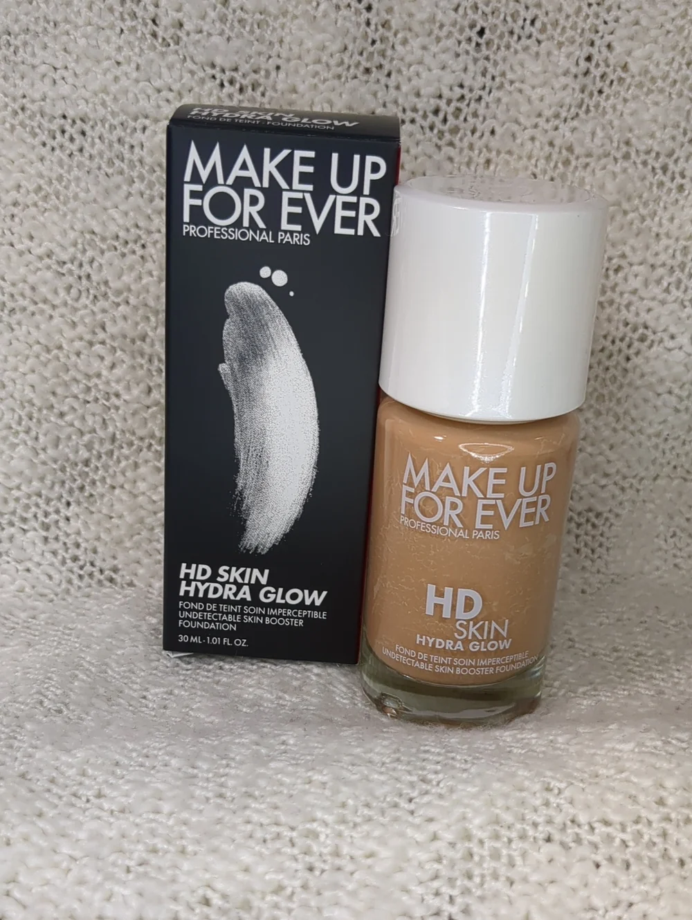 Makeup Forever HD Skin Hydra Glow Foundation in 2Y36(Warm Honey), 30ml/1.01fl oz